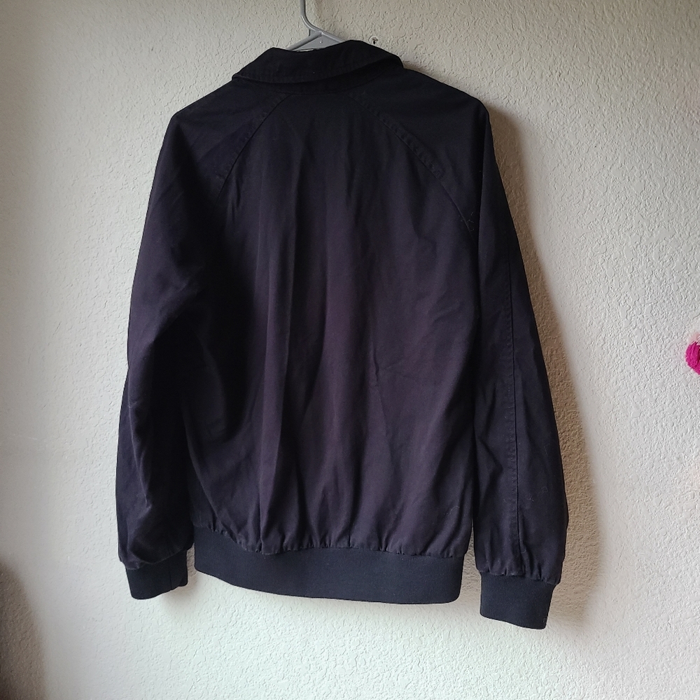 ASOS Black Jacket Zipper Closure Men's Size S - Picture 2 of 11
